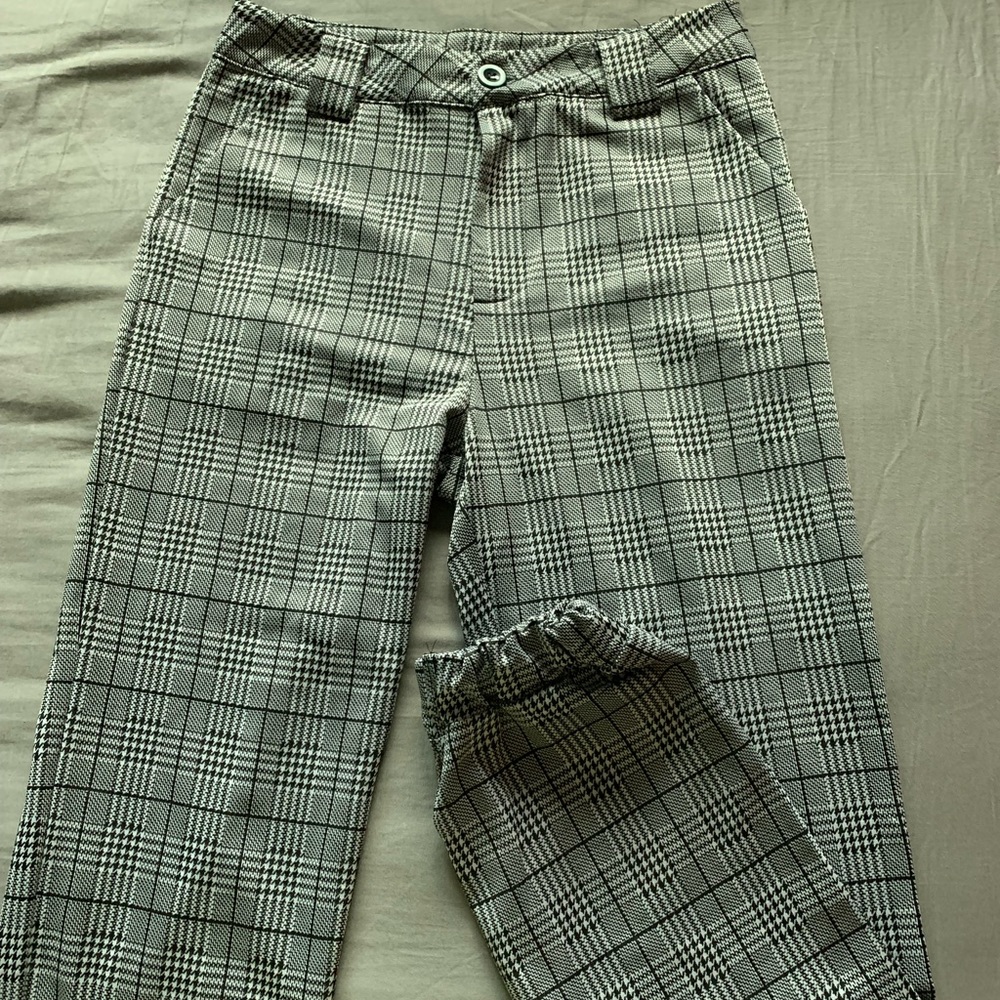 plaid pants